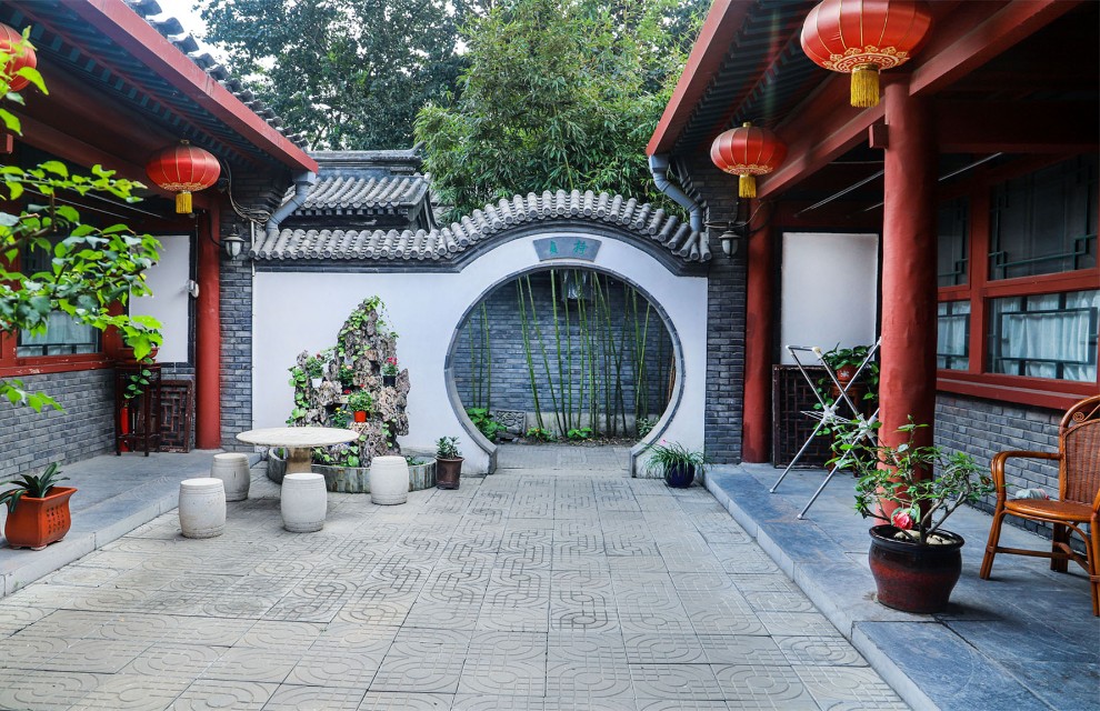 什刹海可停车临海小院