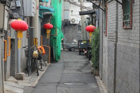 后罗圈胡同 - 位于北京市西城区，东南曲折走向
